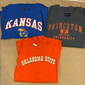 college tshirts